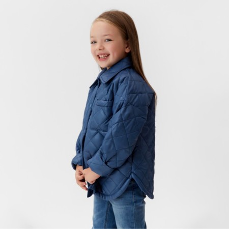 Children's jacket KAFTAN p. 30 (116-122 cm), blue-4