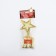 Cup Award figure: the star "congratulations" gold, plastic, 16.5 x 6.3 cm.