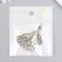 Decor for creativity Metal "Caus with miracles" 4x2.2 cm