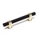 Cappio pk117 bracket handle, m/o 96 mm, black color