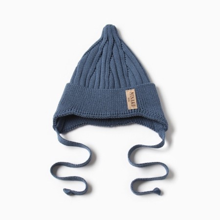 Children's hat minku rr 46-48, blue color-5