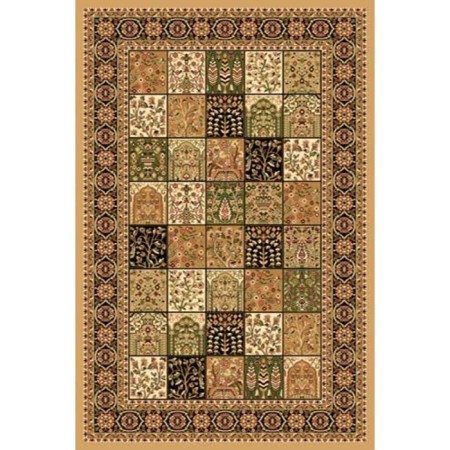 Rectangular carpet Merinos Olympos, size 150x400 cm, color Beige