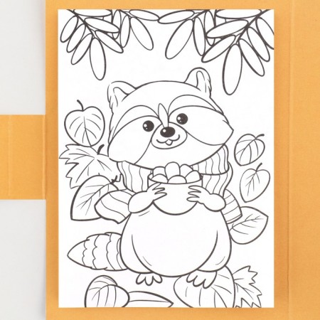 Set in a postcard: a tear -off block with tasks and pencils "for those who have paws"-4