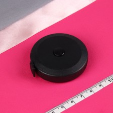 Portnovskaya centimeter tape-tape, 150 cm (cm/inch), black color