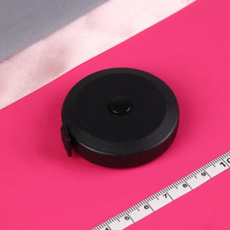 Portnovskaya centimeter tape-tape, 150 cm (cm/inch), black color