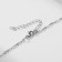 Set of 5 objects: 4 pairs fluffs, the pendant "dolphin", white color in silver, 45 cm