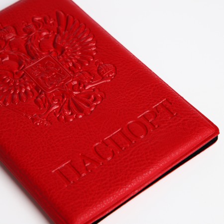 Cover for passport, red color-3