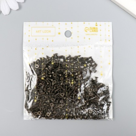 A set of screws for creativity 100 grams 0.5x0.3 cm-4