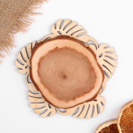 Standing for hot "leaf", 11 cm, juniper-1