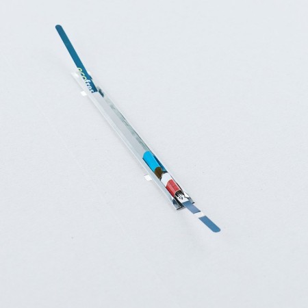 High -folder "business", blue, coated cardboard, 330 g/m²-2