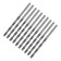 Tundra metal drill, HSS, cylindrical shank, 3 x 60 mm, 10 pcs.