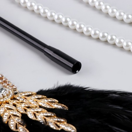 New Year's carnival set (bandage+gloves+beads+mouthpiece), for the New Year-2
