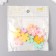 Decor for creativity plastic "forget -me -nots" matte mix 2.3x2.3 cm