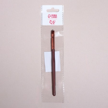 Brush soffee makeup, beveled, 13 (+/- 1) cm, brown/bronze color-5