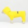 Combiason for dogs, demi -season with a lining, size L (DS 32, OG 48 cm), yellow