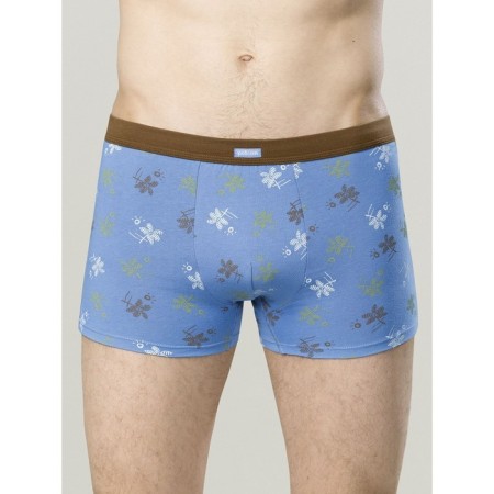 Men's panties, size 50, color blue, brown, 2 pcs-1