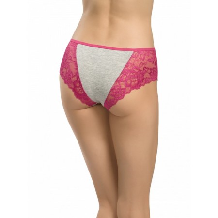 Women's cowards, size 44 raspberry color, gray, 2 pcs
