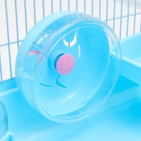 A cage for rodents "Pijon", with a filling of 47 x 30 x 27 cm, blue-6
