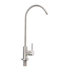 Crane for all types of household filters Zein K-04, stainless steel, satin