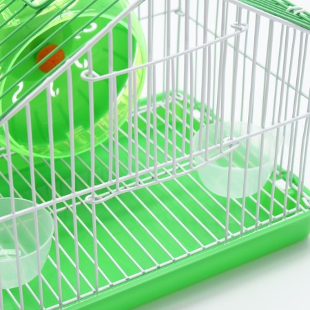 Rodent cell equipped RT-2T, 22 x 16 x 20 cm, green-4