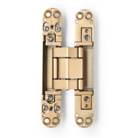 Loop Lockland hidden installation, 25x150 mm, with 3D regulation, color matte gold-4