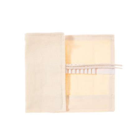 Artistic set for drawing, beige pencil case-8