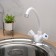 Kitchen mixer "RMS" PL4-271F, two-wound, ABS plastic, white