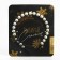 Hair rim with pearls "Choose happiness"