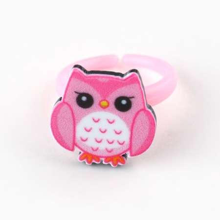 Ring 3 pcs with a tattoo "Cute Princess" 8 x 12 cm-9