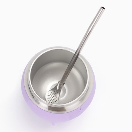 Kalabas for Mate Tea 250 ml and bombilli, cooking set, lilac-8