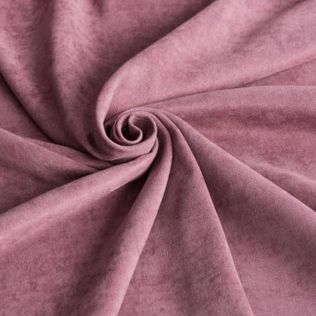Set of curtains "Soft", size 145 x 270 cm - 2 pcs, grab - 2 pcs, pink color-1