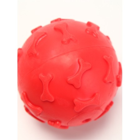 Bones "Bones", TPR, 6 cm, red-2