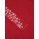 A set of terry towers Confetti, size 50x90 cm, 70x140 cm, New Year, red