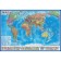 Political world, 157 x 107 cm, 1: 21.5 million, laminated