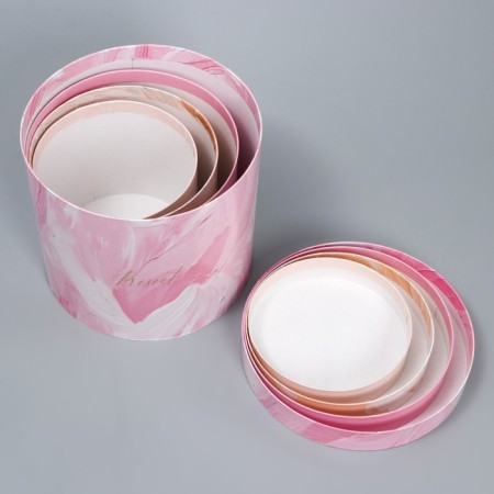 A set of hats for colors 4 in 1, gift packaging, “delicate”, 14 x 13 cm - 20 x 17.5 cm-14