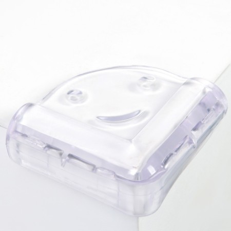 Protective overlays on the corners of the "muzzle", set of 4 pcs., Transparent, crumb I-6