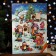 Advent calendar with mini tiles made of milk chocolate Chocolate Mix, 50 g