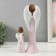 Souvenir Polystone "Angels - Mom and Daughter" Set 2 pcs 4.5x5x14 cm 7x9x25.5 cm