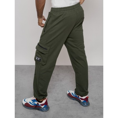 Sports male pants, size 48, khaki color-19