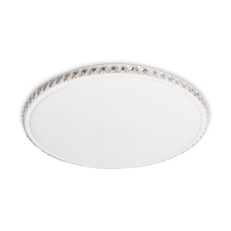 LED ceiling LED with a remote control and additional backlight Ambrella Light, Crystal, FF70, 1xLED, 48 W, 3360LUM, 3000-6400K, white color-3