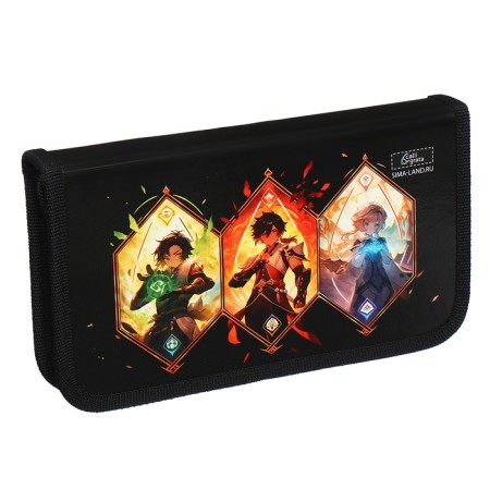 Penal 1 section 115 x 205 x 30 mm, calligrata "Anime Game", laminated cardboard-1