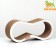 Claw-lane Krown, 71 x 31 x 22 cm, white