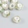 Busina for creativity plastic "Lill - pattern" 1.3x1.3x0.8 cm