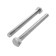 Bolt bolt master, with a hexagonal head, galvanized, din933, m6x70 mm, 6 pcs