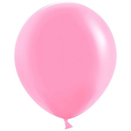 Latex ball 18 ", pink, pastel, set 25 pcs.