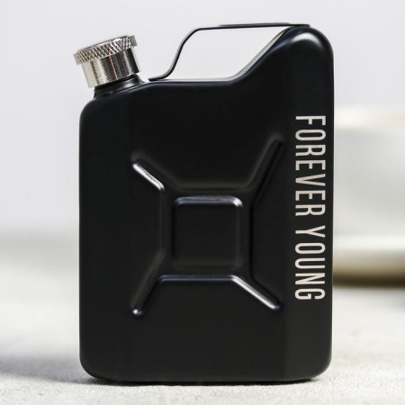 Gift set "Mafia", black tea with lemon zest 25 g, flask-1