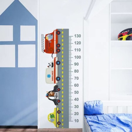 Sticker Plastic Interior Color Rostomer "Animals. Special Transport" 30x90 cm