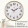 Watching clock, interior "rhms", silent, d-29 cm