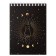 Notepad A6 60 sheets in a cage on the crest Meshu "Black Cat", matte lamination, foil embossing