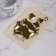 Earrings Metal "Atmosphere" Link, Color Gold